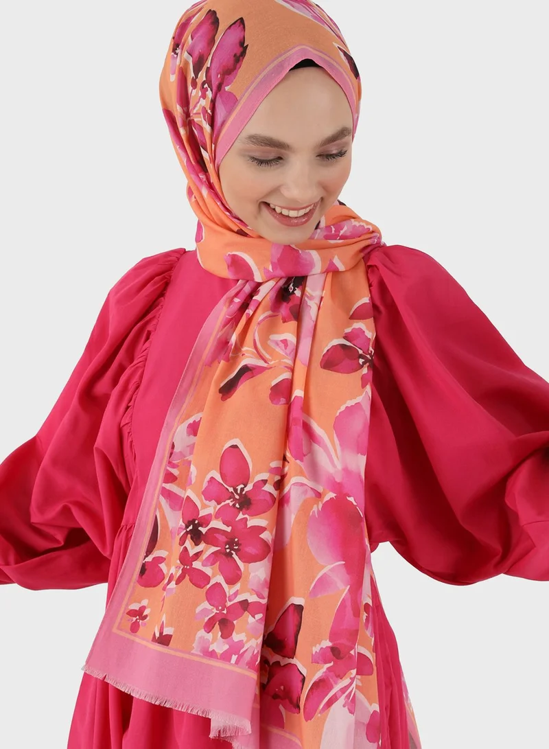 Tuva Shawl by Modanisa Casual Scarf