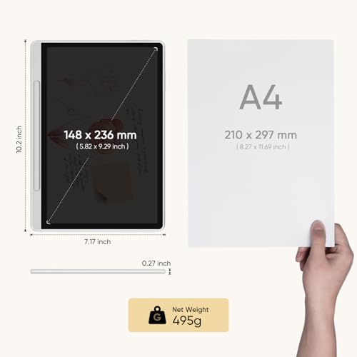 XP-PEN XPPen 3 in 1 Color Digital Notebook 10.95'' Paper Note Taking Tablet with 16384 Pressure Levels Battey-Free X3 Pro Pencil 2 Magnetic Folio 6+128GB Magic Note Pad for Writing/Reading/Meeting/Study - Image 3