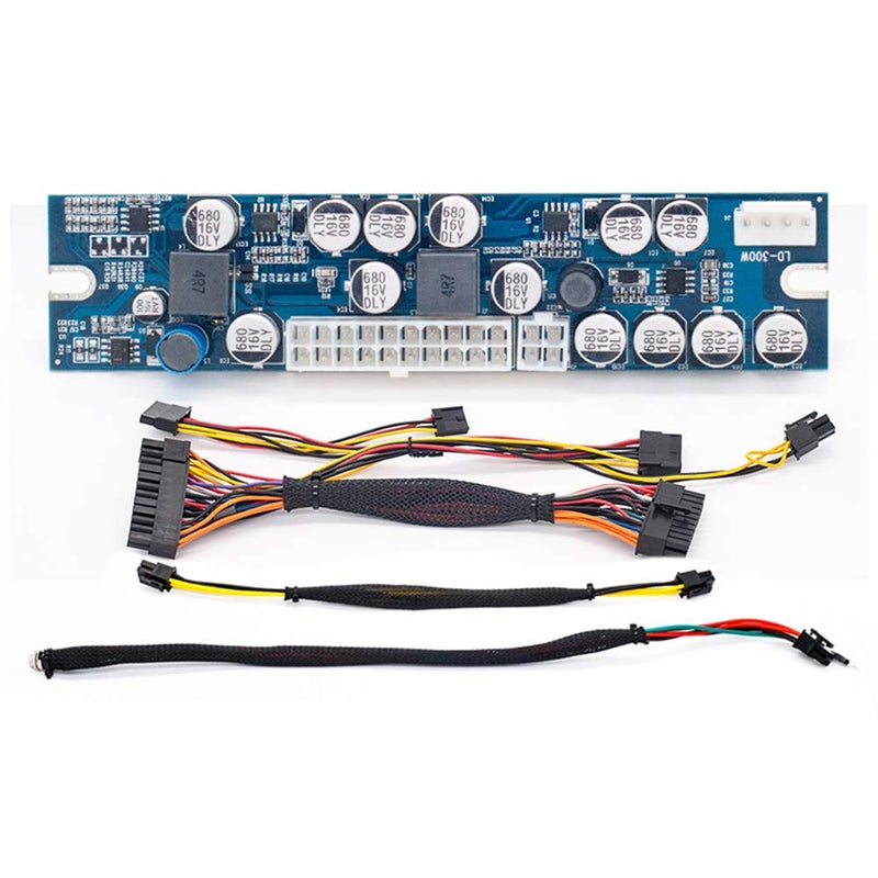 RGEEK 1106 DC to DC ATX PSU 12V 300W Pico ATX Switch PSU 24pin MINI ITX PC Power Supply for Computer - Image 5
