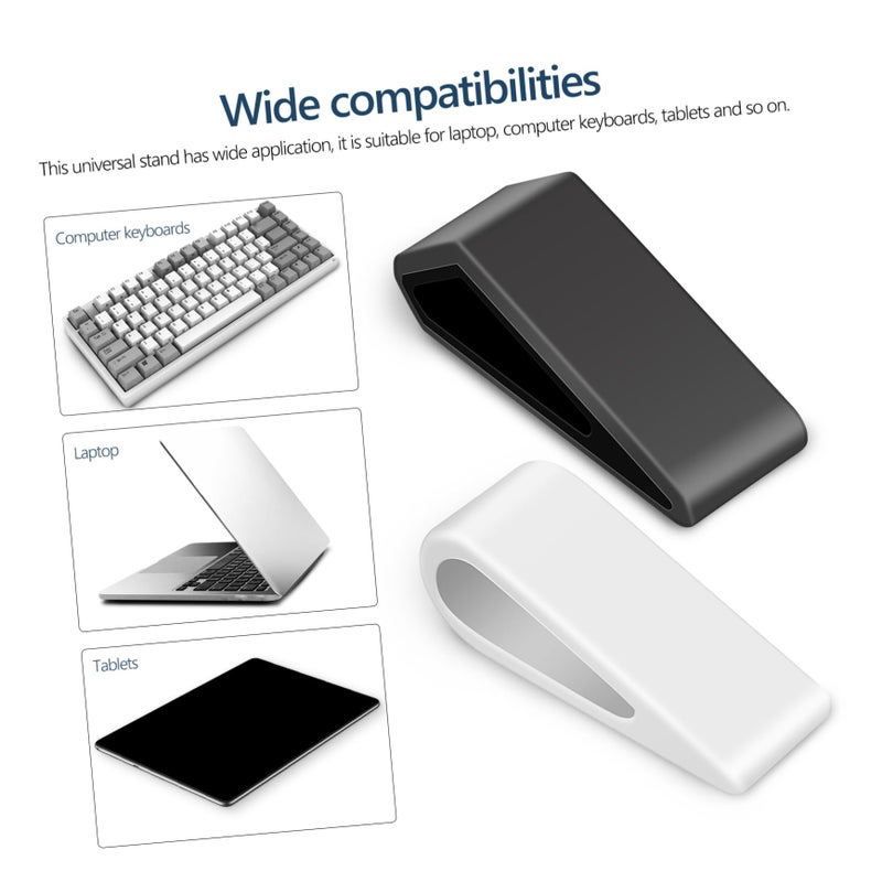Ventilated Laptop Stand Holder 4 Pack Aluminum Computer Riser - Image 5