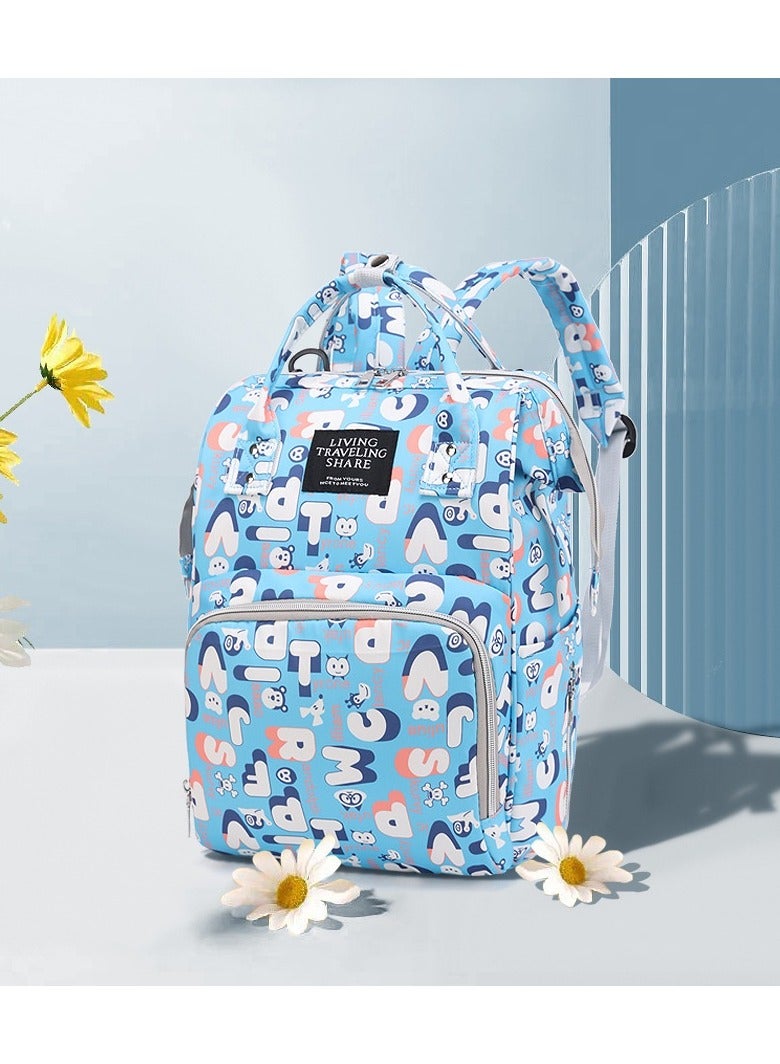 مارك وارفيلد الرجل الجديد Portable Large Capacity Leisure Multifunctional Backpack, Baby Stroller Hanging Bag - Image 4