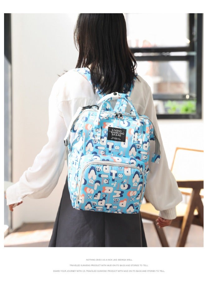 مارك وارفيلد الرجل الجديد Portable Large Capacity Leisure Multifunctional Backpack, Baby Stroller Hanging Bag - Image 3