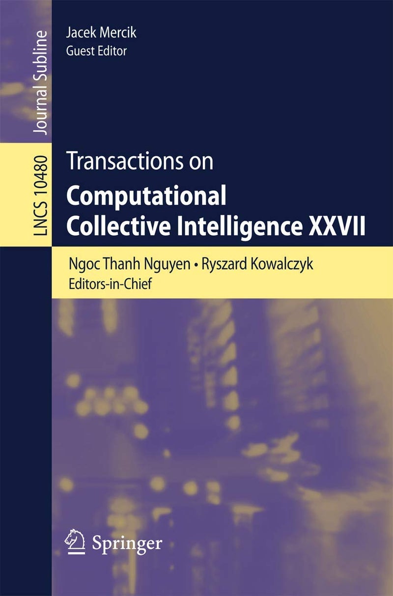 Transactions on Computational Collective Intelligence XXVII 