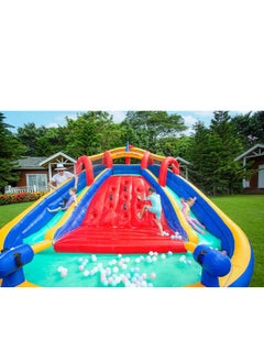 Inflatable Twin Water Slide with bouncer for Kids Outdoor Play - pzsku/ZAC47F28BED6D11C3C10BZ/45/_/1716549998/b4b9bfdf-2bb9-4af7-ab67-76e2c2bfa8ab