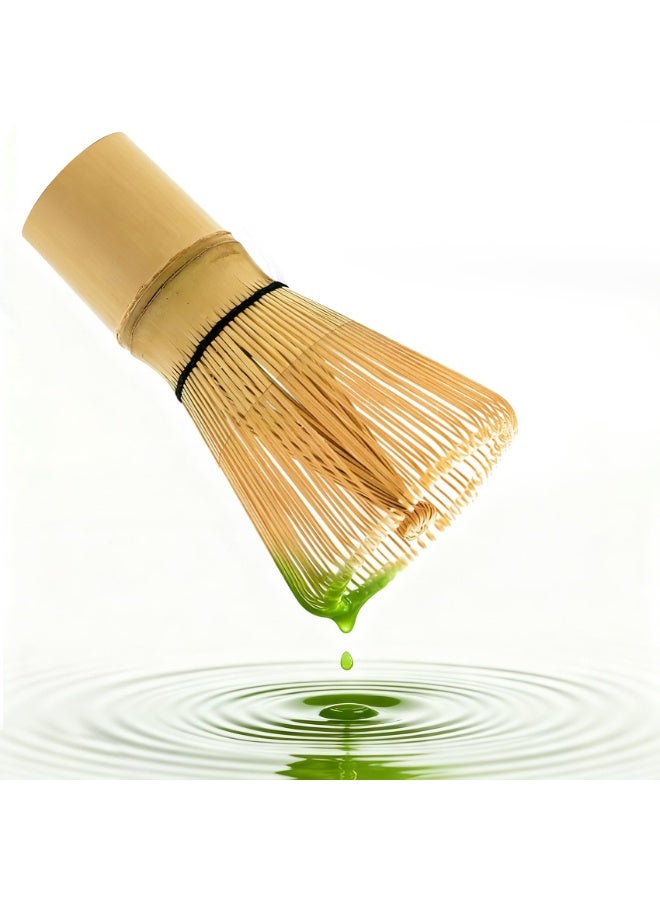 Chabeia Bamboo Matcha Whisk, Handcrafted Bamboo Whisk for Matcha Powder, 100% Natural Matcha Wisk（Beige） - Image 1