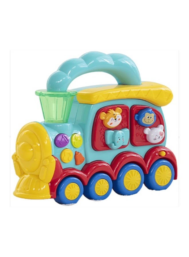 Baby Animal Train, Animal Train toy for Babies & Toddlers, Includes flashing chimney light, 20 melodies, animal sounds, main horn and bell sounds, Gift toys for 6+ months.