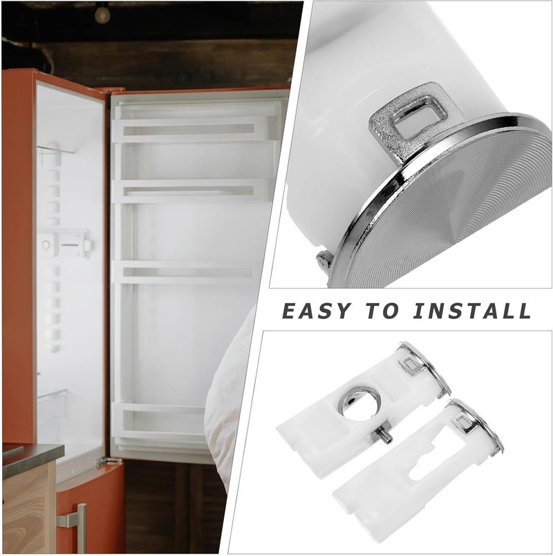 VERDANVERSE 2pcs Refrigerator Freezer Door Handle Support Kit Plastic Replacement Parts Fridge Door Repair Accessories for Freezer Handles - Image 5
