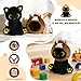 KOPHINYE Horse Cat Plush 8 Black Cat Stuffed Aniaml with Removable Brown Horse Hood Cute Stuffed Animal Kawaii Soft Plush Toy for Kids Girls Boys Birthday Gift Room Decor - Image 4