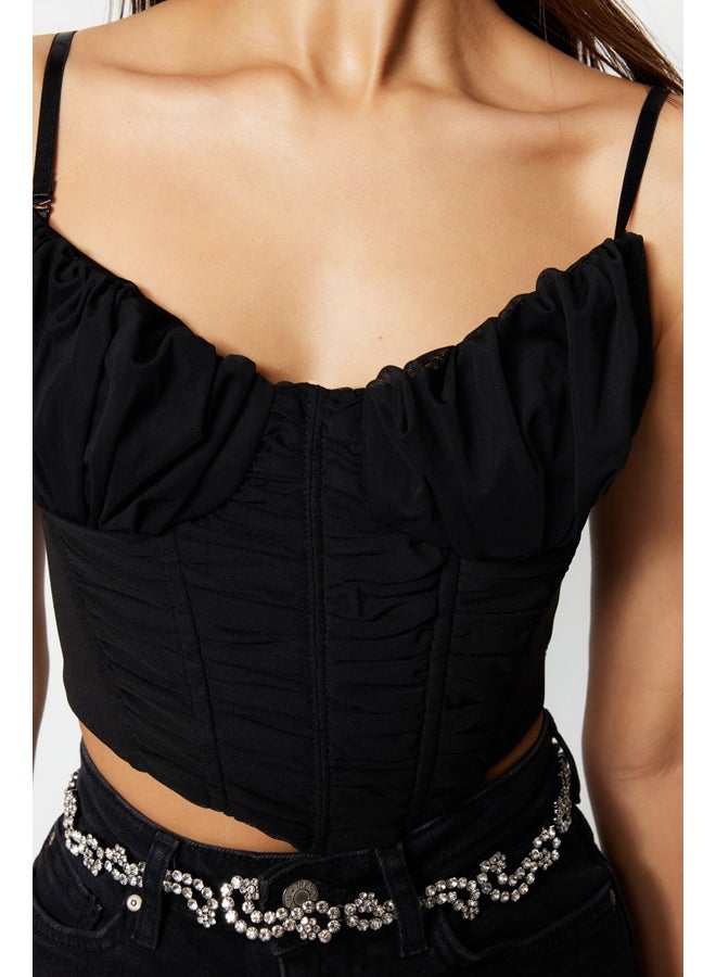 trendyol Woman Bustier Black  - Image 5
