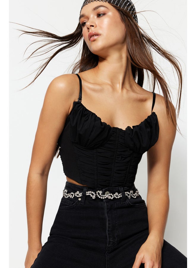 trendyol Woman Bustier Black  - Image 1