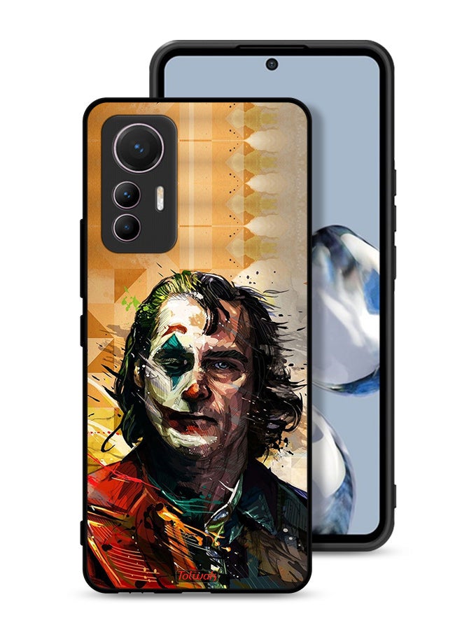 Tolwak Xiaomi 12 Lite Protective Case Cover Joker Paint Art - Image 1
