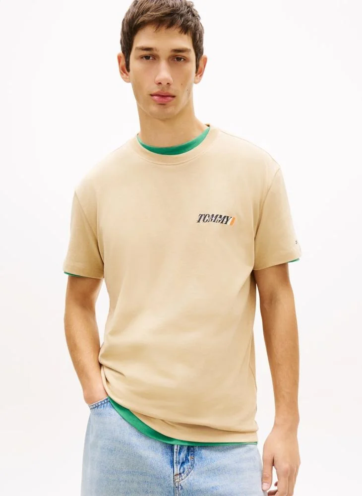 TOMMY JEANS Vintage Back Logo Jersey T-Shirt