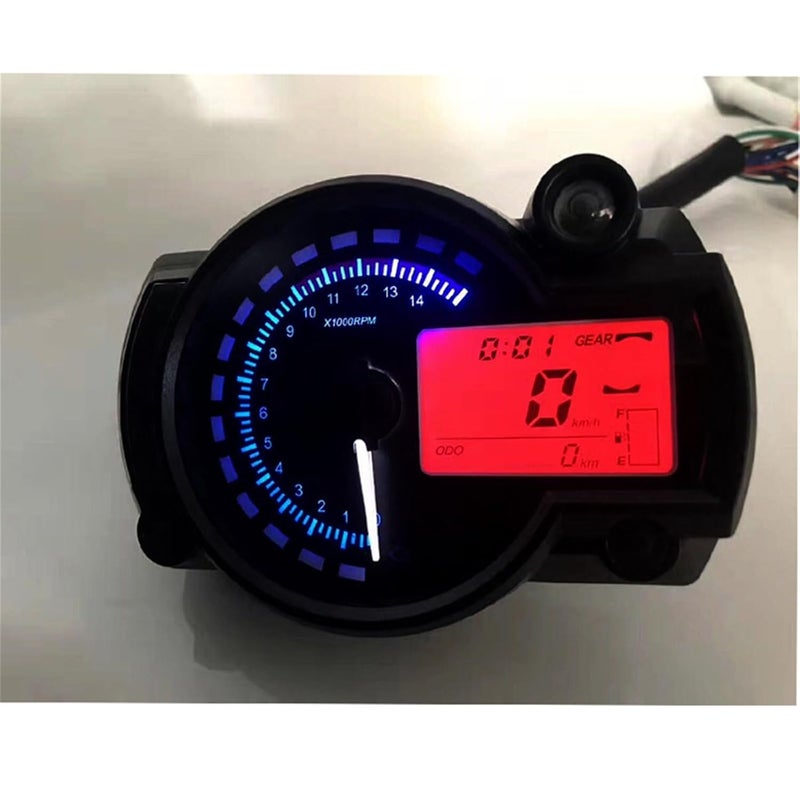 DEMULAX Universal Motorcycle Speedometer and Odometer - Image 4