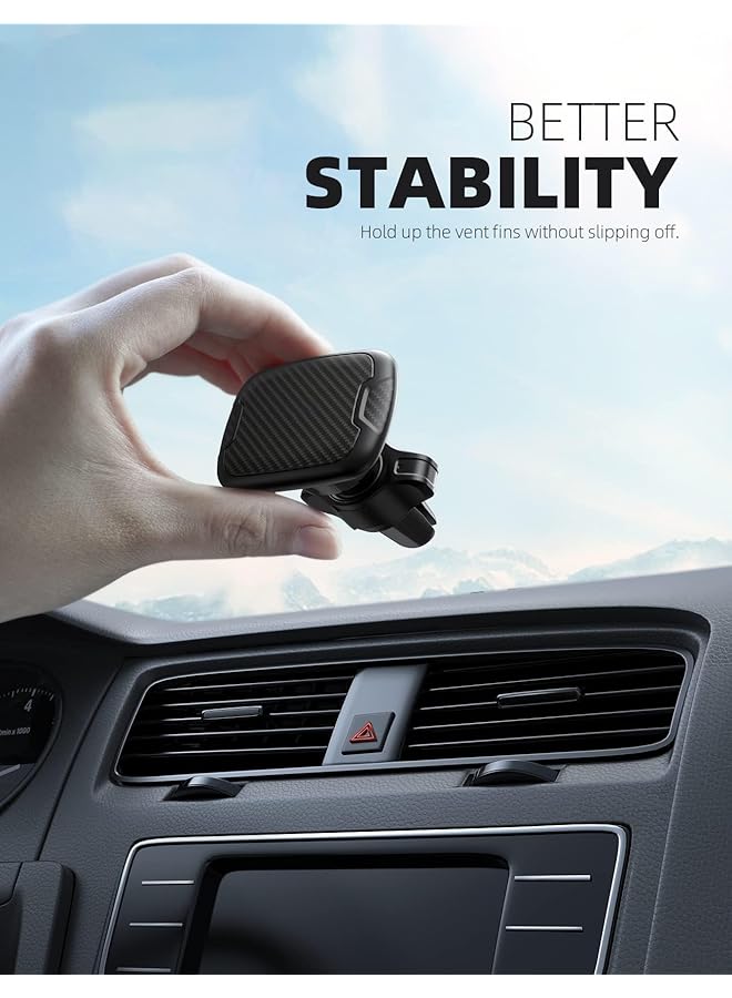 Excefore Car Magnetic Phone Holder, Magnetic Car Mount, 6 Strong Magnets, Vent Cell Phone Holder, Compatible With All Smartphones (Black) - Image 5