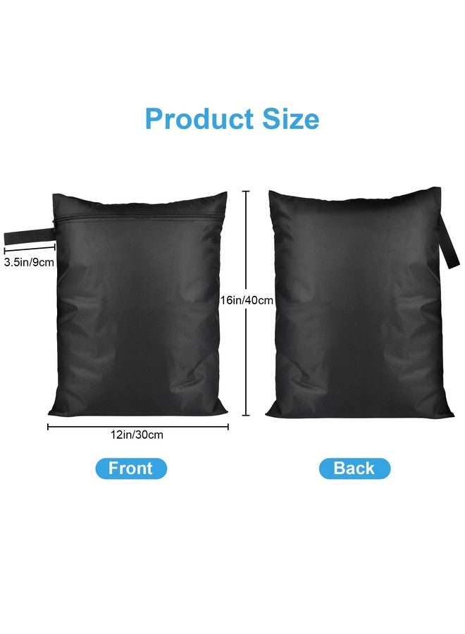 EEEKit EEEKit Wet Clothes Bag, Washable Waterproof Dry Dirty Clothes Bag, Travel Wet Dry Bags for Swim Gym Yoga, 12x16 in  - Image 1