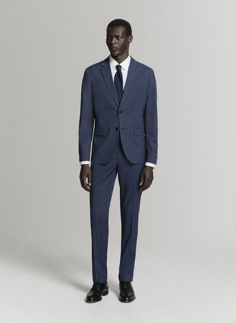 Mango Man 55-TINTA Super Slim-Fit Suit Jacket In Stretch Fabric for Men | Best Price UAE