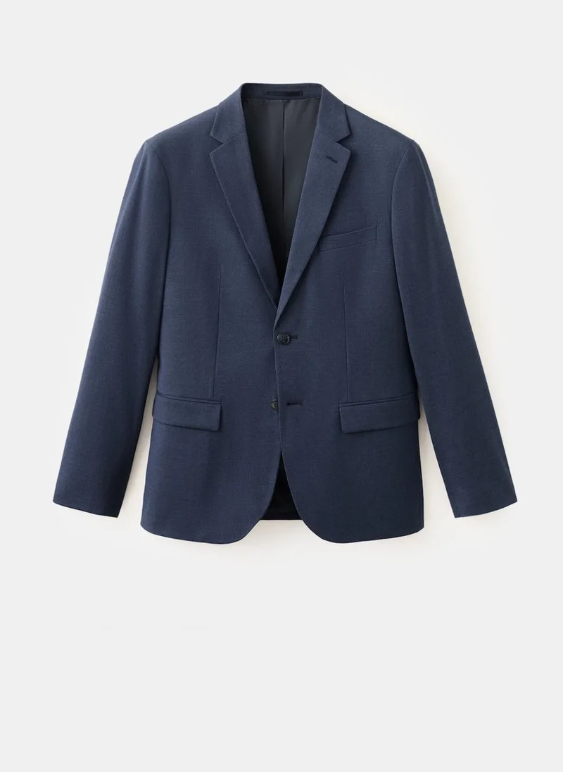 Mango Man 55-TINTA Super Slim-Fit Suit Jacket In Stretch Fabric for Men | Best Price UAE