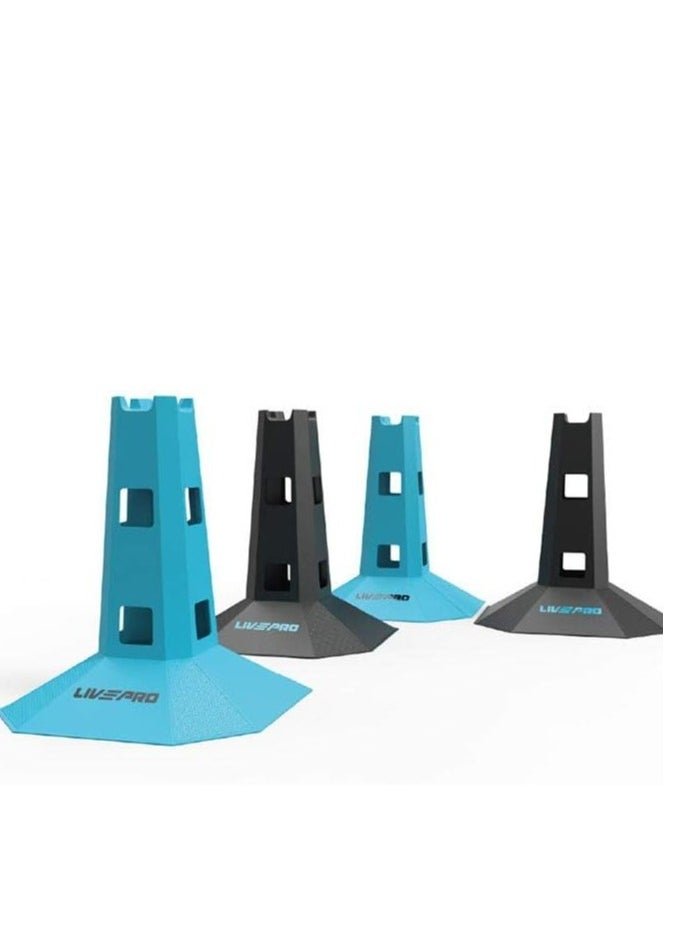 LivePro Agility Cones 4 Pcs Set  - Image 1