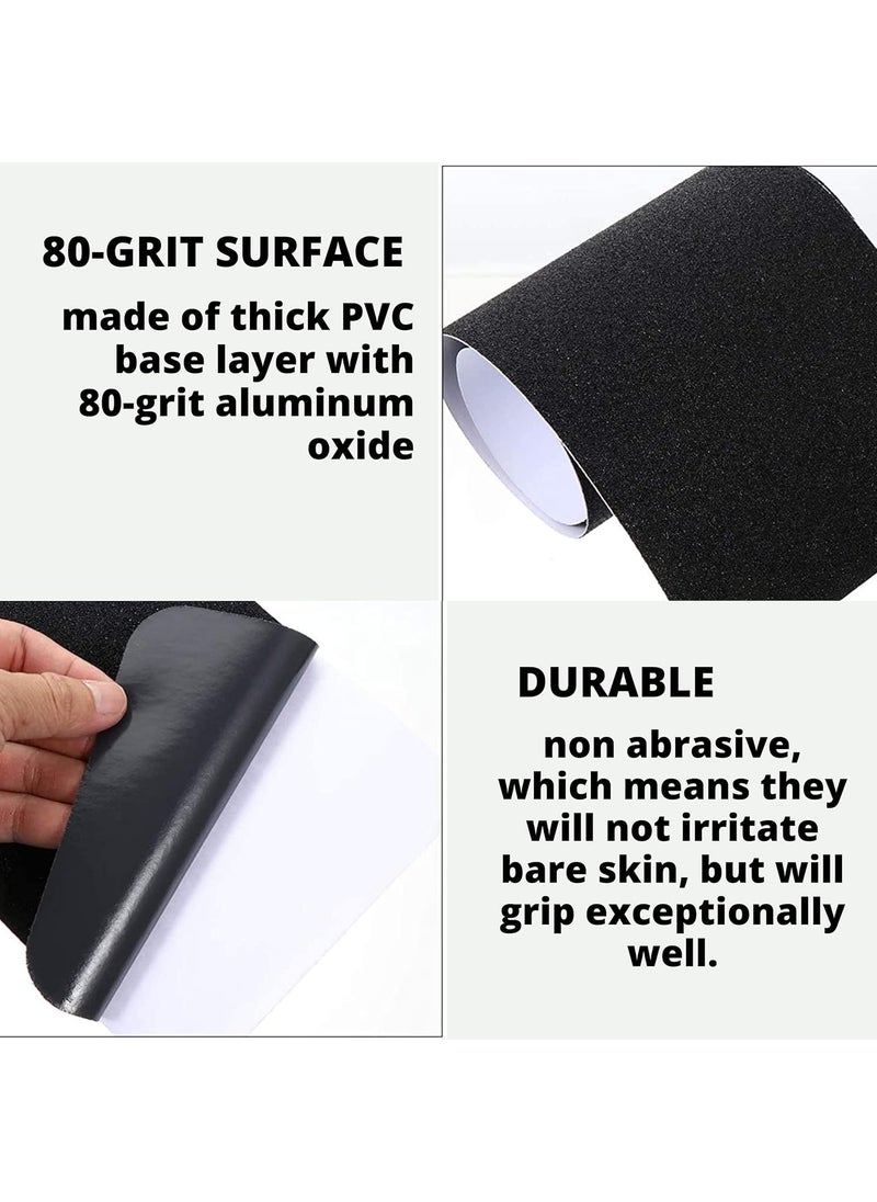 Royalkart royalkart Self Adhesive Anti SlipAnti Skid Strip Safety StripBlack Non Skid Strip60 x 15 cmPack Of 6  - Image 4
