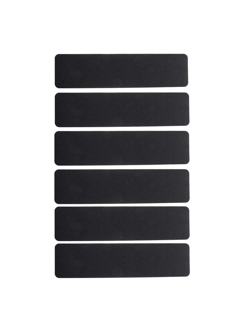 Royalkart royalkart Self Adhesive Anti SlipAnti Skid Strip Safety StripBlack Non Skid Strip60 x 15 cmPack Of 6  - Image 1