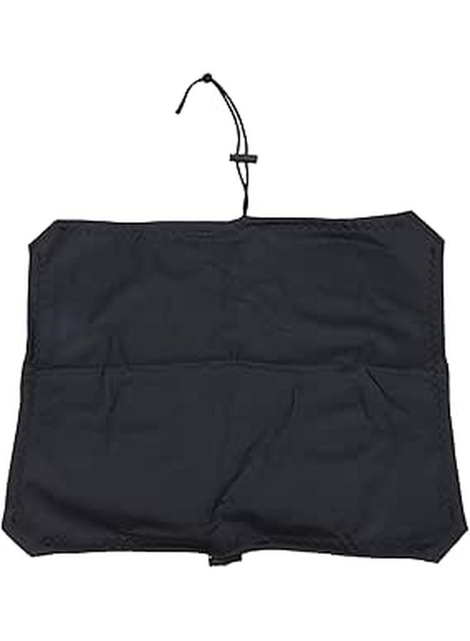 Elastic Cargo Net Helmet Cover Luggage Rain Protector 40x50cm with 6 Hooks - Image 1