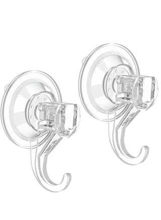 Large Adhesive Hooks for Hanging Heavy Duty Wall Hooks 22 lbs Self Adhesive Towel Hook Waterproof Transparent Hooks - 2 Pcs - pzsku/ZAC48FFB3054C0BAF45D3Z/45/_/1733300137/3afd92b8-9a7b-489a-b122-cd50be5247f3