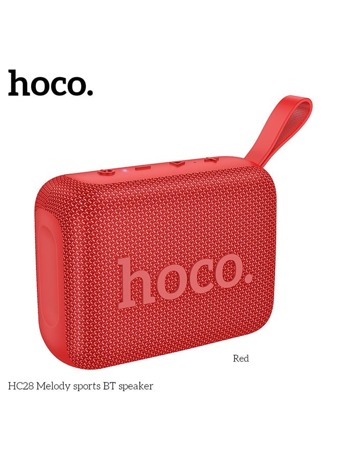 hoco. HC28 Melody sports BT speaker(Red) - Image 2