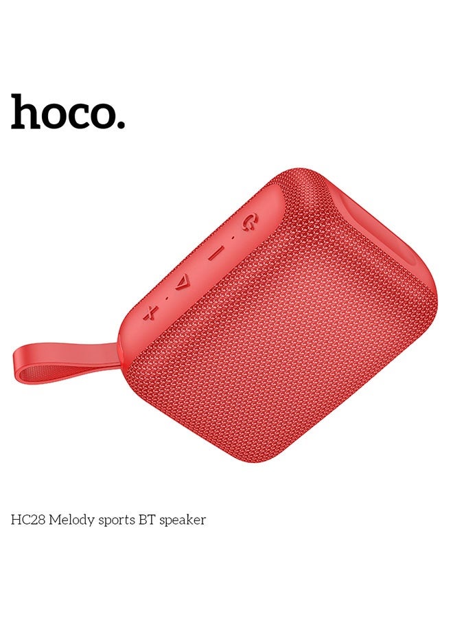 hoco. HC28 Melody sports BT speaker(Red) - Image 3