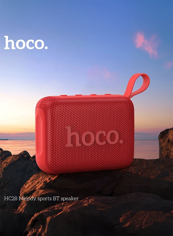 hoco. HC28 Melody sports BT speaker(Red) - Image 4