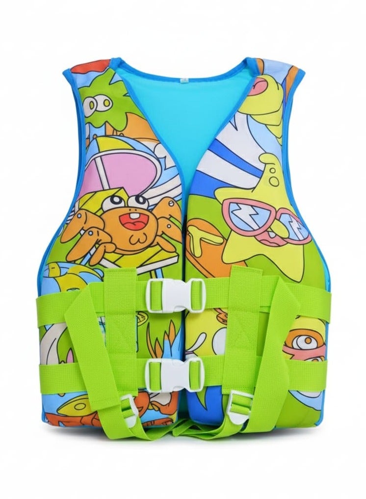 REBENUO Kids Swim Vest, Toddler Swim Vest, Kids Swim Vest for 2-4 Years Old Children for Swimming at the Beach/Pool, Small Size - Image 1