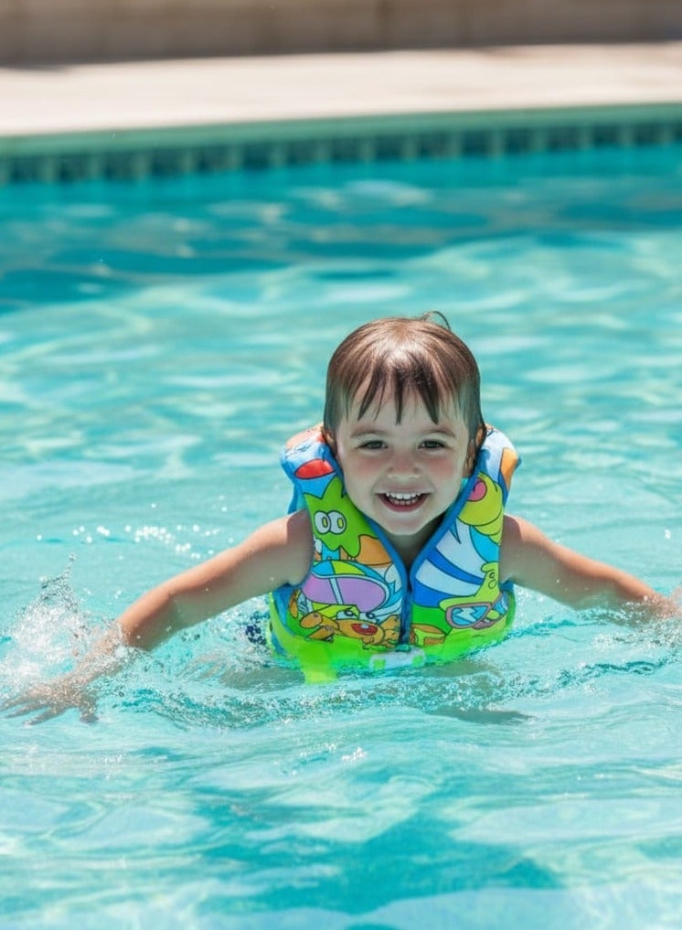 REBENUO Kids Swim Vest, Toddler Swim Vest, Kids Swim Vest for 2-4 Years Old Children for Swimming at the Beach/Pool, Small Size - Image 2