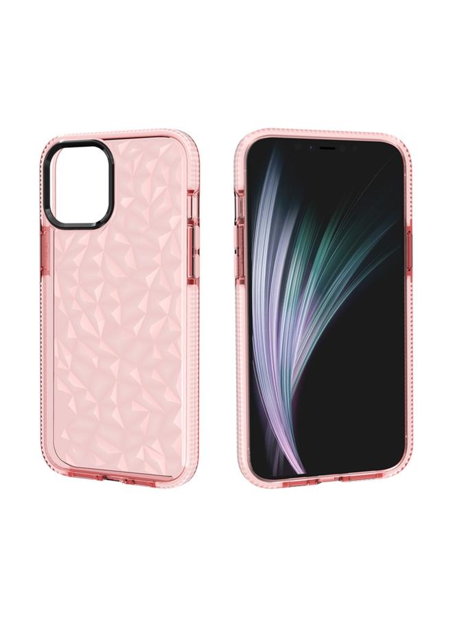 اس-توب جراب لهاتف iPhone 12 / 12 Pro جراب واقٍ من مادة TPU المقاومة للصدمات والملمس الماسي - Image 1