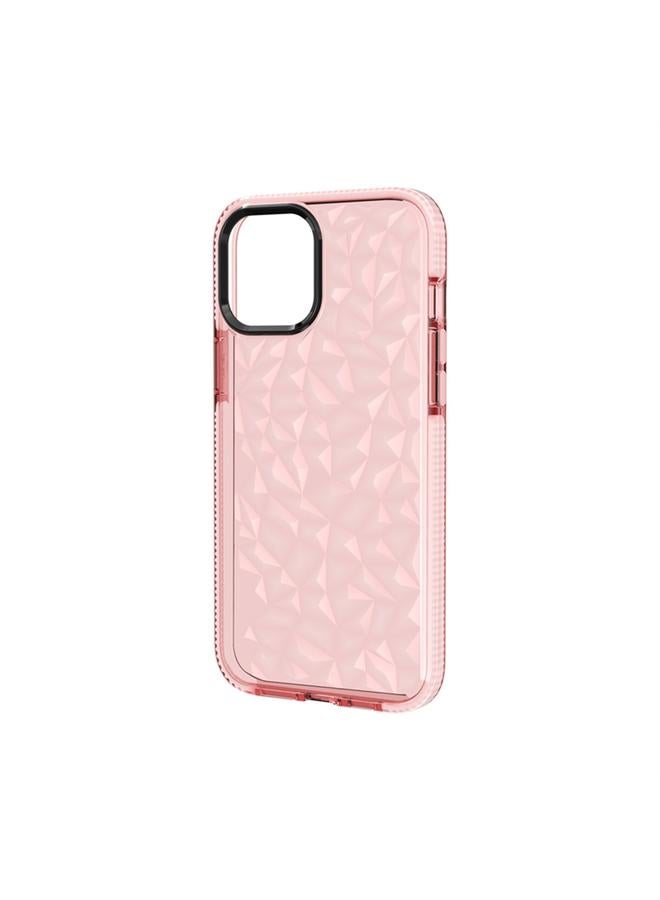 اس-توب جراب لهاتف iPhone 12 / 12 Pro جراب واقٍ من مادة TPU المقاومة للصدمات والملمس الماسي - Image 2