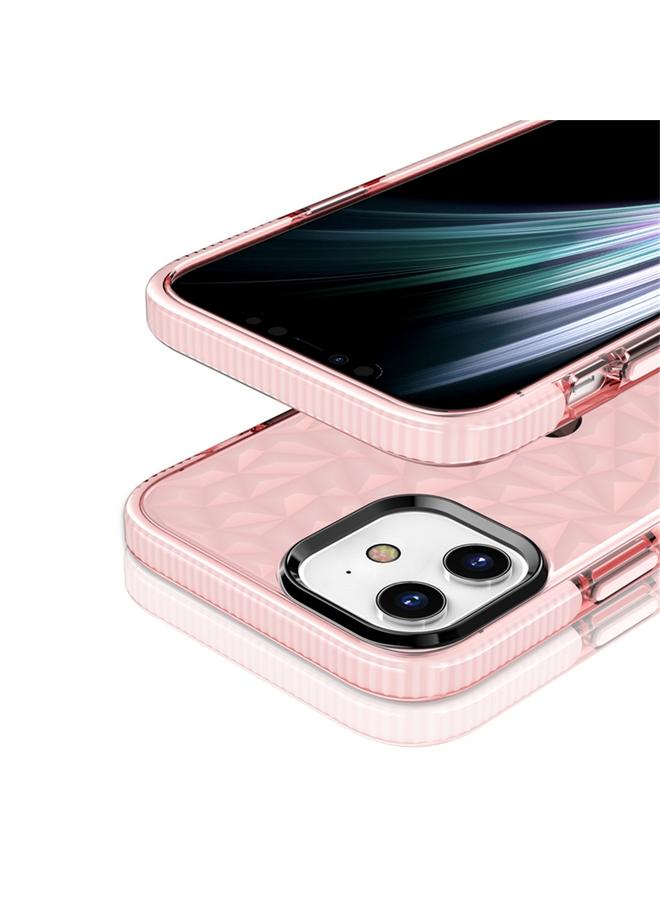 اس-توب جراب لهاتف iPhone 12 / 12 Pro جراب واقٍ من مادة TPU المقاومة للصدمات والملمس الماسي - Image 5