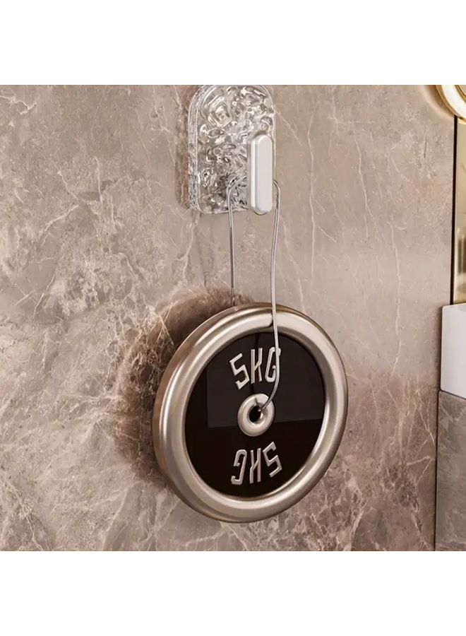 9 قطع خطافات حائط عصرية بدون حفر، بلاستيك شفاف ملمس، تركيب سهل بدون تلف - Image 5