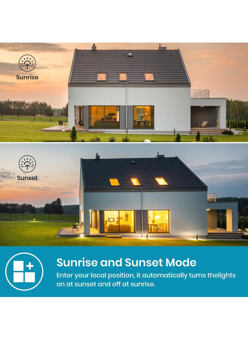 Excefore - Smart Dimmer Switch 2024 New Model Digital Display Single Pole 3Way Dimmer Smart Switch Voice and Remote Control Neutral Wire Required No Hub Required  Works with Siri Alexa Google Home 2.4Ghz - Image 1