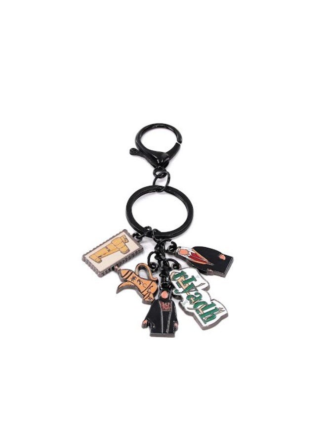 keem key chain containing several medallion pieces - Image 1