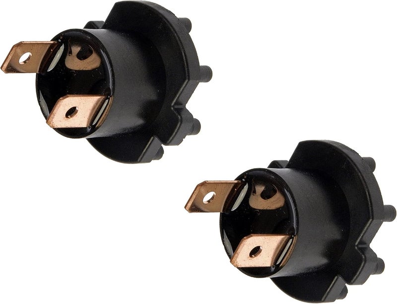 Muzzys Set of Two Low Beam Headlamp Lighting Sockets for H7 Bulb - Fits 2001-2010 Mazda 3, 5, Protege - Image 1