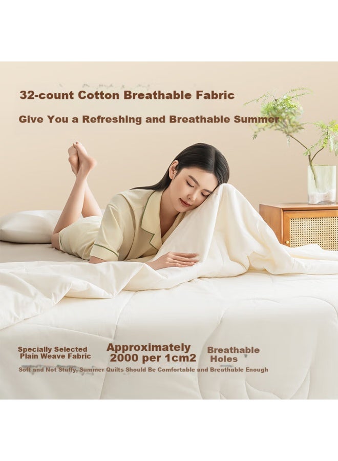 100% Natural Xinjiang Cotton Quilt Pure Cotton Quilt Core Single Quilt Summer Cool Quilt 1.5x2m - Image 2