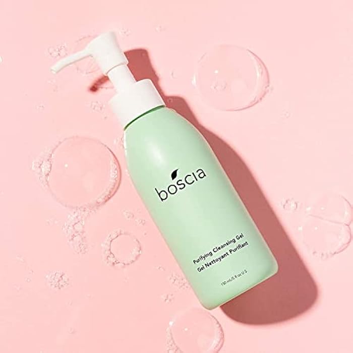 boscia Purifying Cleansing Gel - Vegan, Cruelty-Free, Natural and Clean Skincare | Daily Natural Purifying Deep Cleansing Gel Face Cleanser, 5 fl oz - Image 3