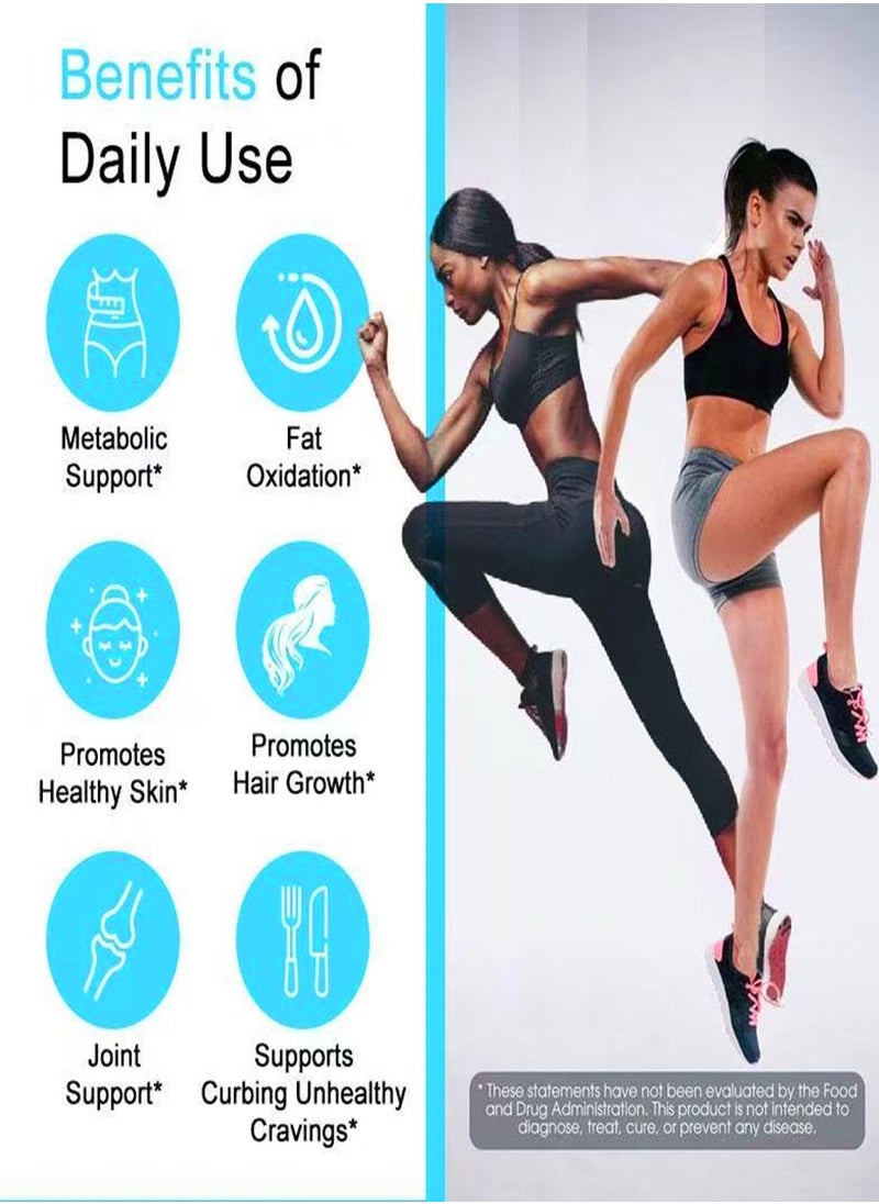 Wins Town - Micro Ingredients Multi Collagen Pills for Women and Men Type I II III V  X  Hydrolyzed Collagen Peptides with Biotin Hyaluronic Acid  Vitamin C  Hair Skin Nail  Joint Support - Image 1