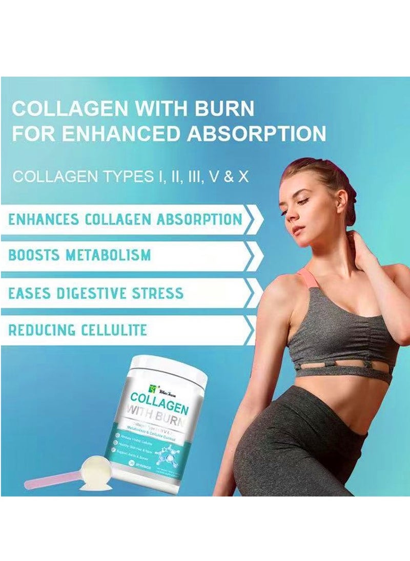 Wins Town - Micro Ingredients Multi Collagen Pills for Women and Men Type I II III V  X  Hydrolyzed Collagen Peptides with Biotin Hyaluronic Acid  Vitamin C  Hair Skin Nail  Joint Support - Image 1