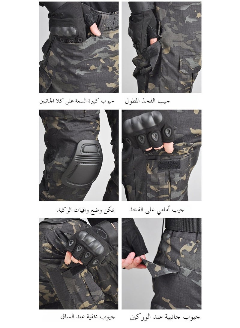 Eagle Frog Suit G2 Tactical Training Combat Suit Suit Instructor Military Training Camouflage Camouflage Wear-Resistant Waterproof - Image 2