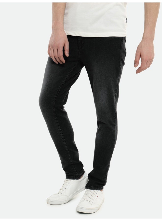 Dennis Lingo Men's Slim Fit Grey Stretch Jeans - Stylish and Comfortable - Image 2
