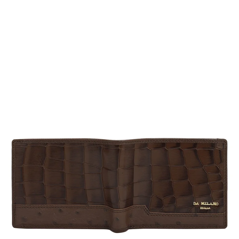 Da Milano Date Date Bifold Leather Mens Wallet for Men | Best Price UAE