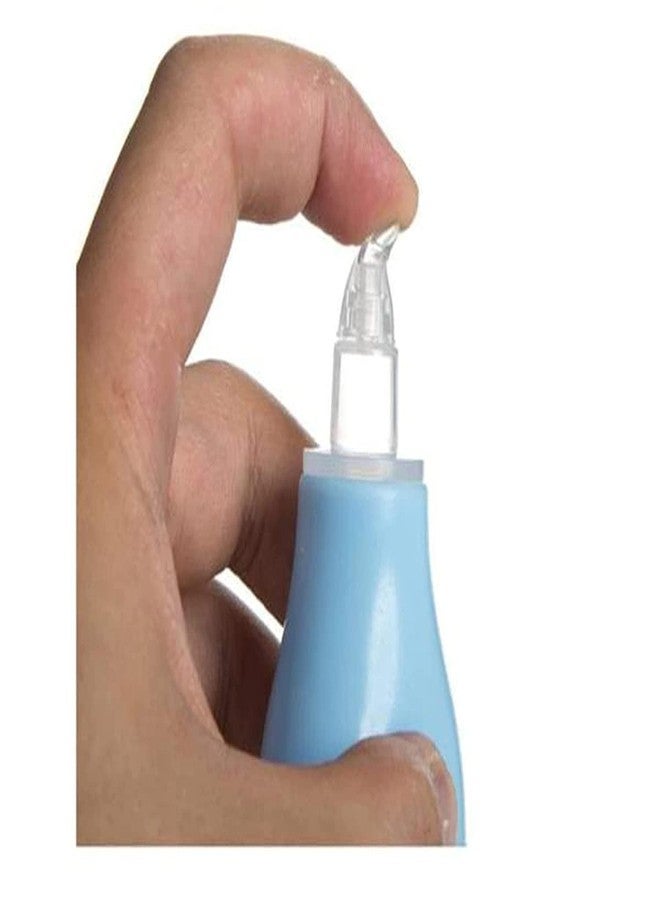 Miracle Moms Baby Nose Cleaner/Nasal Vacuum Sucker Mucus Snot Aspirator for Babies (Blue, One size) - Image 2