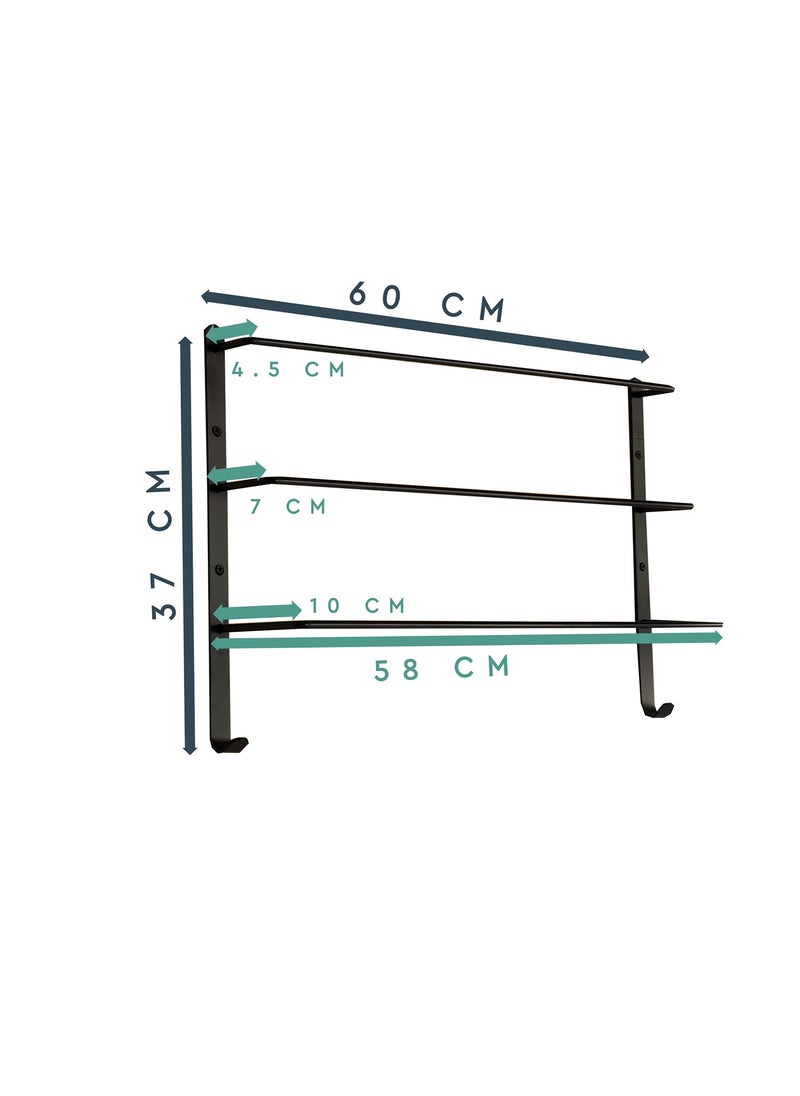 Three Layers Towel Hanger
