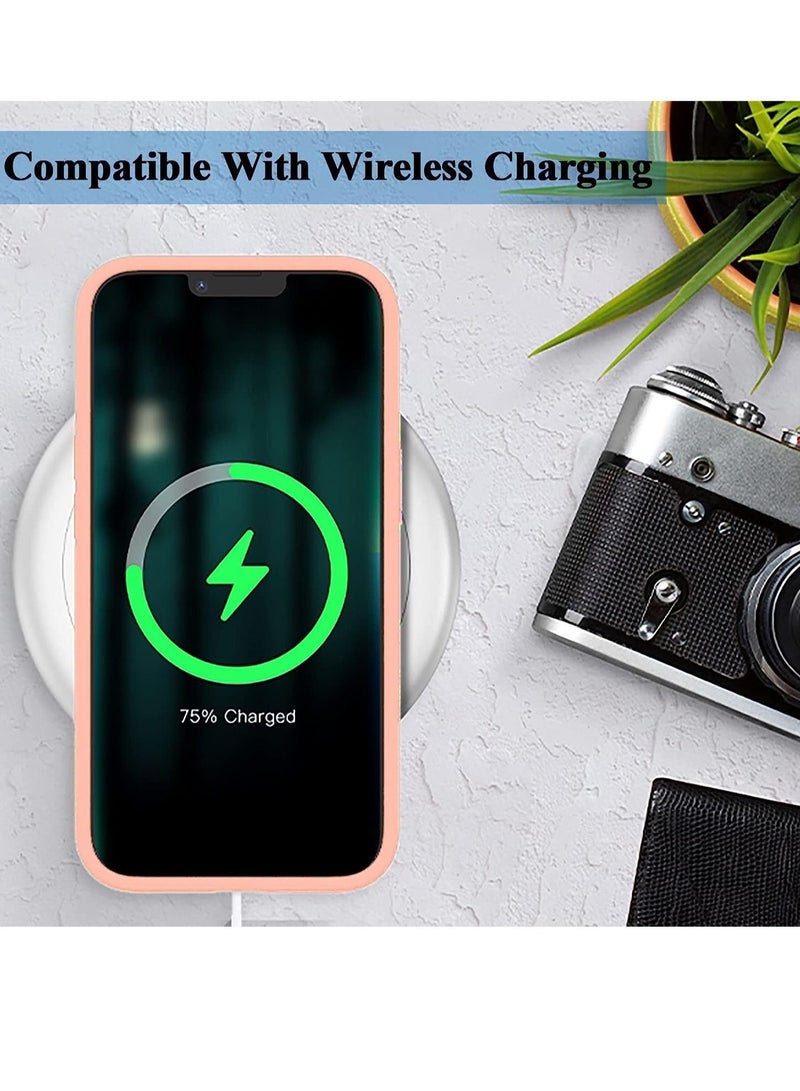 MUNTAQI Silicone Case for iPhone 14 Pro, Compatible with iPhone 14 Pro Liquid Silicone Gel Rubber Slim Shockproof Protective Phone Case with Soft Anti-Scratch Microfiber Lining - Image 5