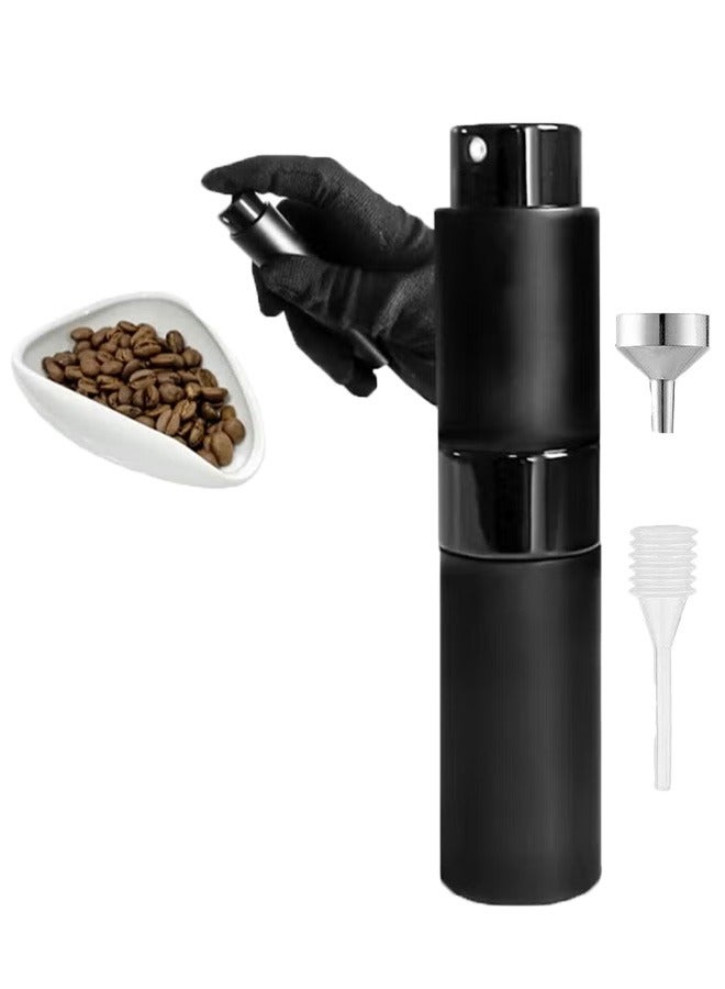 سينران 3 قطعة 8ml عطر البذرة ، زجاجة رش صغيرة فارغة محمولة للعطور ، كولونيا ، رش سائل ، تصميم دوار استخدام قشرة الألومنيوم والزجاج بطانة - Image 1