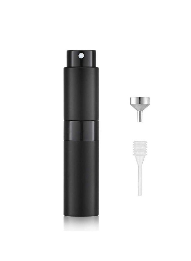 سينران 3 قطعة 8ml عطر البذرة ، زجاجة رش صغيرة فارغة محمولة للعطور ، كولونيا ، رش سائل ، تصميم دوار استخدام قشرة الألومنيوم والزجاج بطانة - Image 2